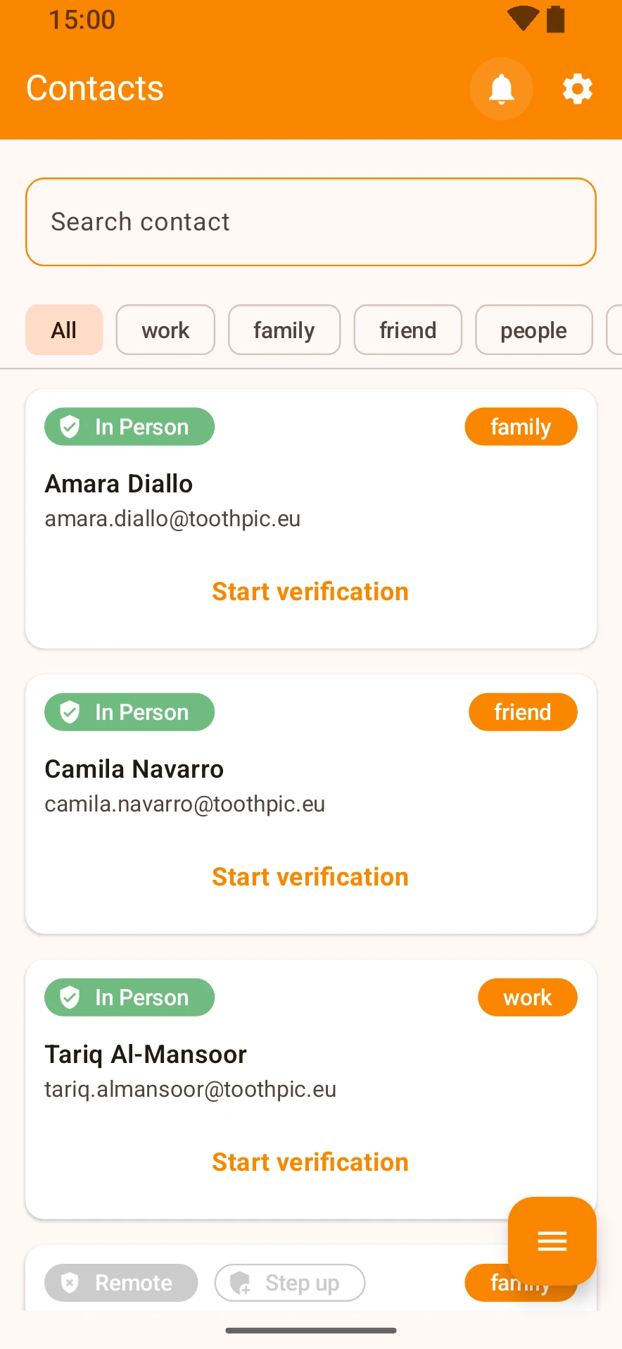 Step 1: Search directory