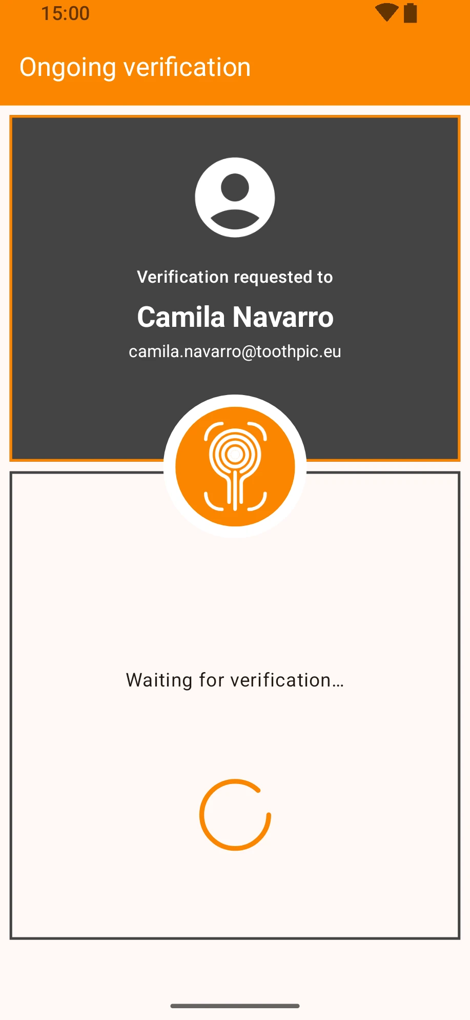 Step 3: Waiting